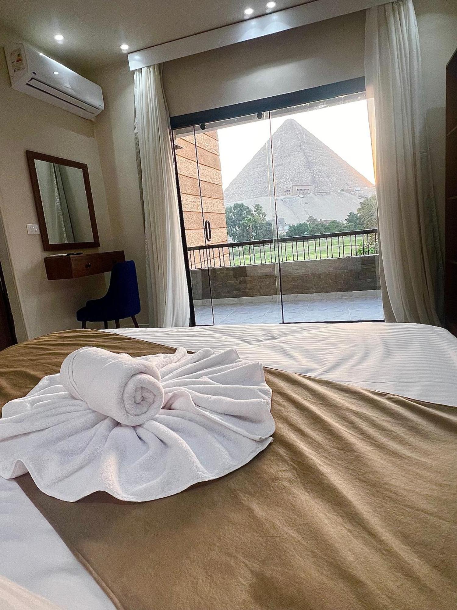 New Glamour Pyramids Hotel Kafret el-Gabal Esterno foto