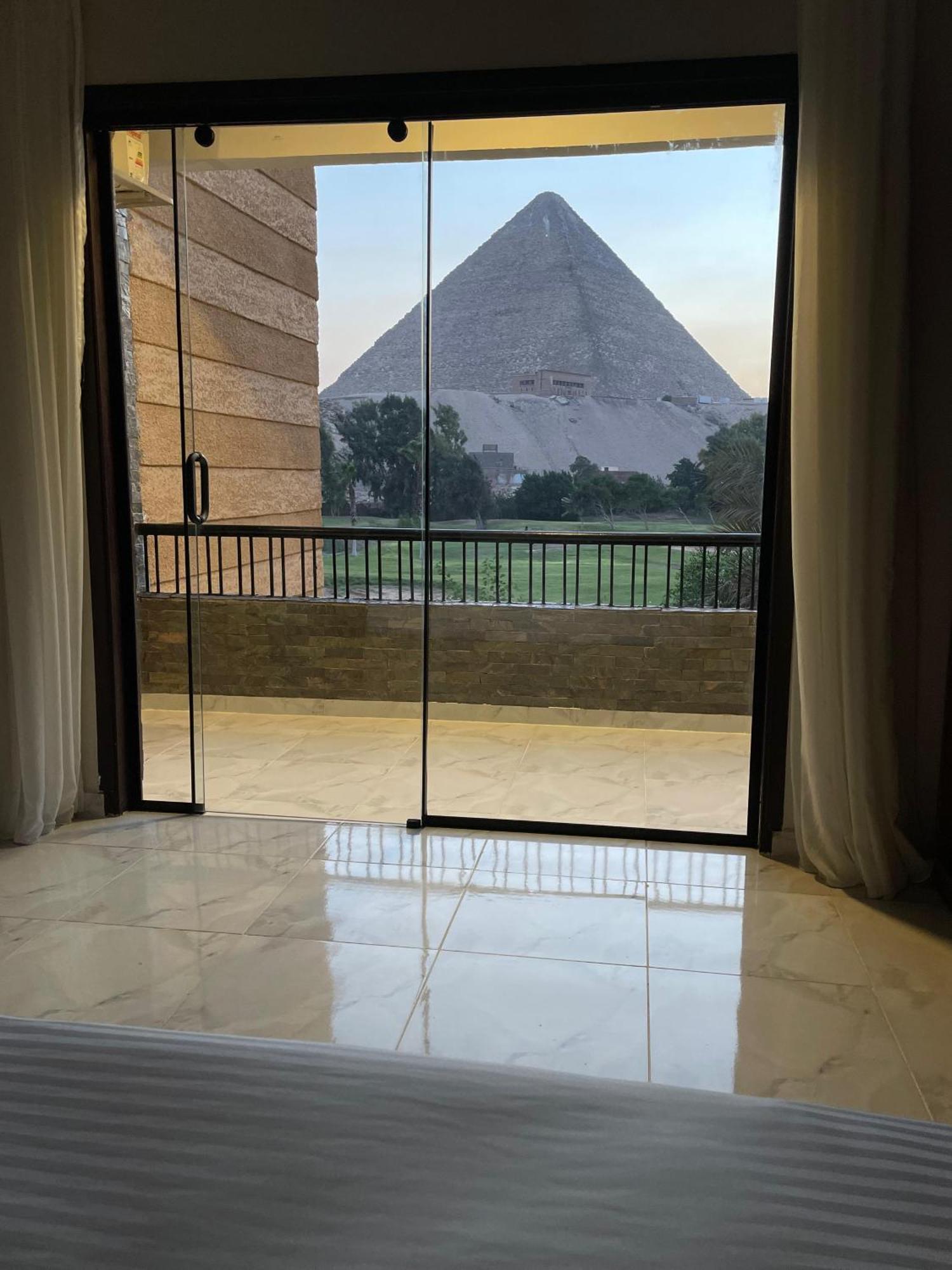 New Glamour Pyramids Hotel Kafret el-Gabal Esterno foto